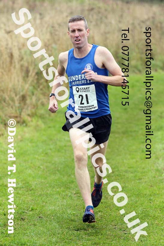 Senior Mens relay, 2021 Farringdon Open Cross Country, Sunderland . Photo: David T. Hewitson/Sports for All Pics
